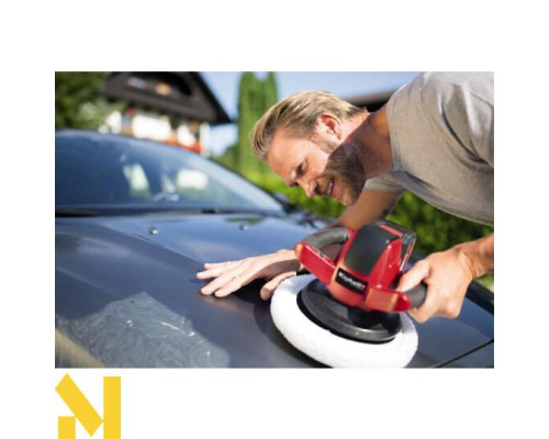 Машина полірувальна акумуляторна Einhell CE-CB 18/254 Li-Solo (без АКБ та ЗП)