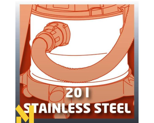 Пилосос вакуумний Einhell TH-VC 1820 S