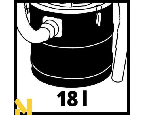 Пилосос для збору золи Einhell TC-AV 1718 D