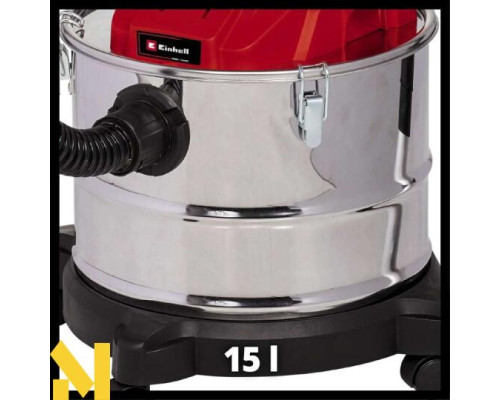 Пилосос для збору золи акумуляторний Einhell TE-AV 18/15 Li C - Solo (без АКБ та ЗП)