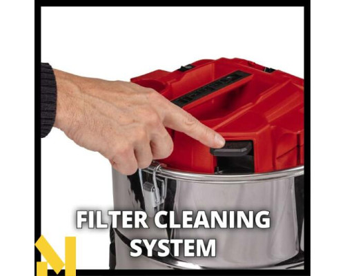 Пилосос для збору золи акумуляторний Einhell TE-AV 18/15 Li C - Solo (без АКБ та ЗП)