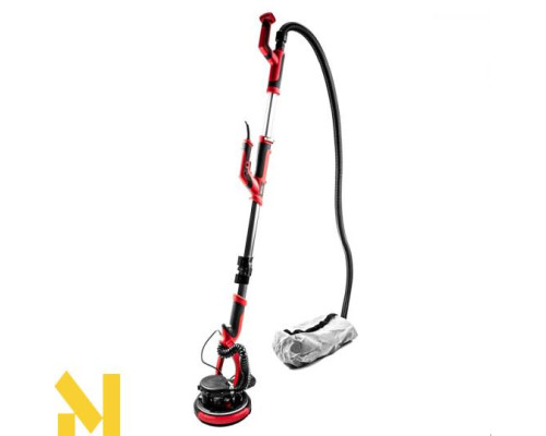 Шліфмашина для стін GTM SZB-225FV-2 + LED освітлення