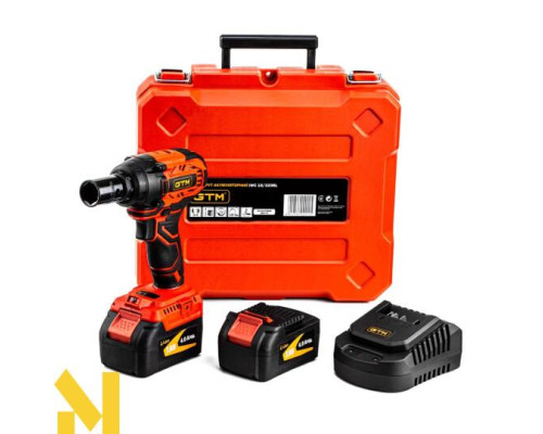 Гайковерт акумуляторний ударний GTM IWC18/320BL