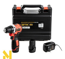 Дриль-шурупокрут акумуляторний GTM DS12/38BL