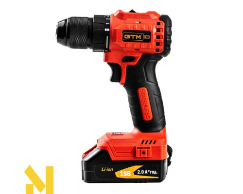 Дриль-шуруповерт акумуляторний GTM DS18/50BL
