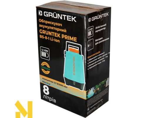Обприскувач акумуляторний GRUNTEK PRIME BS-8-1