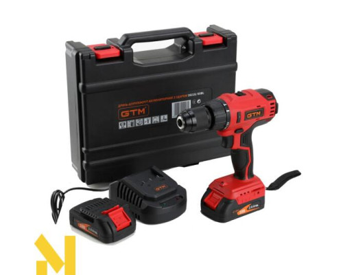 Шуруповерт акумуляторний GTM DSI18/60BL