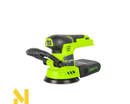 Шліфмашина ексцентрикова акумуляторна Greenworks G24ROS (без АКБ та ЗП)