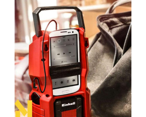 Радіоприймач акумуляторний Einhell TE-CR 18 Li (без АКБ та ЗП)