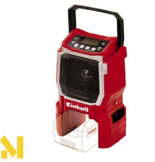 Радіоприймач акумуляторний Einhell TE-CR 18 Li (без АКБ та ЗП)