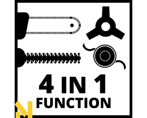 Мультисистема акумуляторна Einhell GE-LM 36 / 4in1 Li-Solo (без АКБ та ЗП)