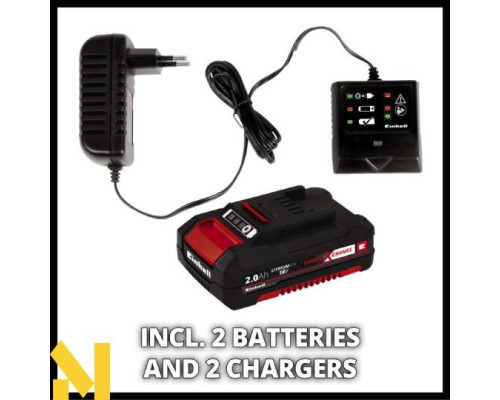 Газонокосарка акумуляторна Einhell GE-CM 43 Li Kit