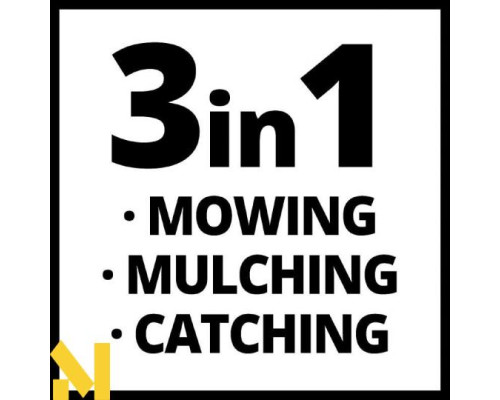 Газонокосарка акумуляторна Einhell GE-CM 36/43 Li M-Solo (без АКБ та ЗП)