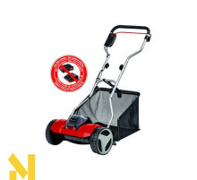 Газонокосарка акумуляторна/механічна Einhell GE-HM 18/38 Li-Solo (без АКБ та ЗП)