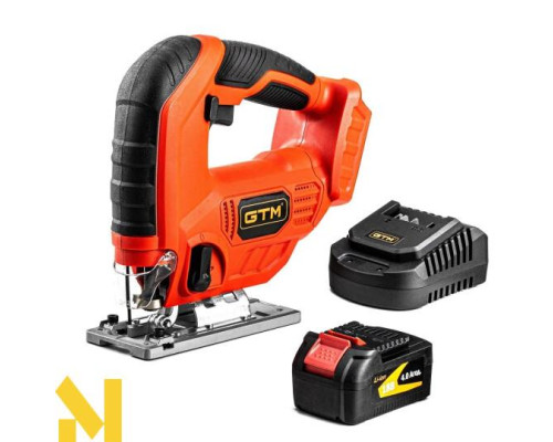 Лобзик акумуляторний GTM JS18/65