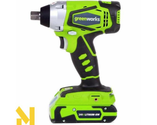 Гайковерт акумуляторний Greenworks G24IW (без АКБ та ЗП)
