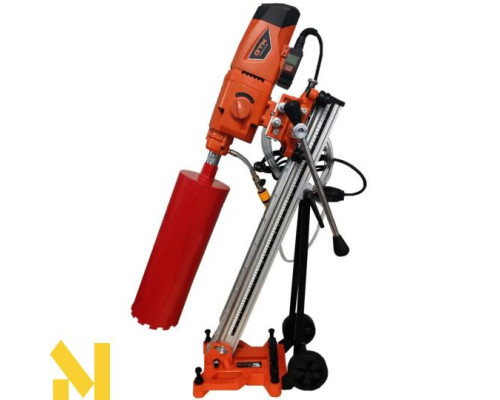 Установка алмазного свердління GTM DK-250, стійка з нахилом 45°