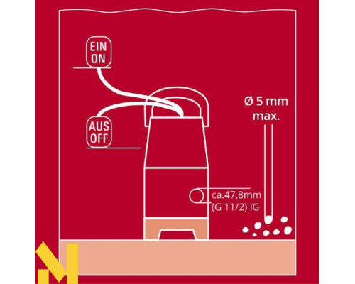 Насос для чистої води Einhell GC-SP 2275