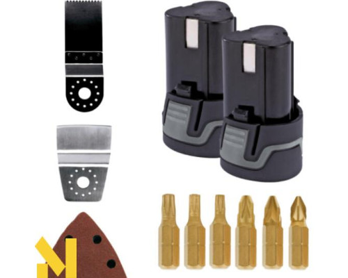 Набір інструментів акумуляторних Einhell TE-TK 12 Li Kit (TE-CD 12 Li + TE-MG 12 Li + Led)