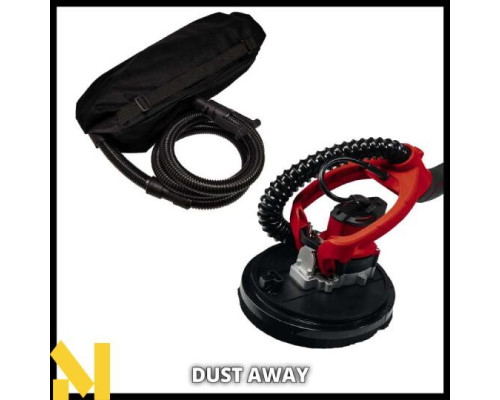 Шліфмашина вібраційна акумуляторна для стін та стелі Einhell TE-DW 18/225 Li - Solo (без АКБ та ЗП)