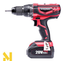 Дриль-шуруповерт акумуляторна Worcraft CHD-S20Li з АКБ (2А) і ЗП