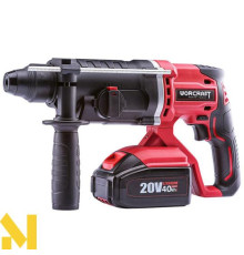 Перфоратор акумуляторний прямий Worcraft CRH-S20LiT