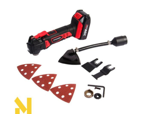 Багатофункціональний інструмент (реноватор) акумуляторний Worcraft CMT-S20Li с АКБ (2А) і ЗП