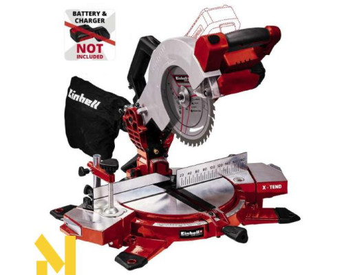 Пила торцювальна акумуляторна Einhell TE-MS 18/210 Li - Solo (без АКБ та ЗП)