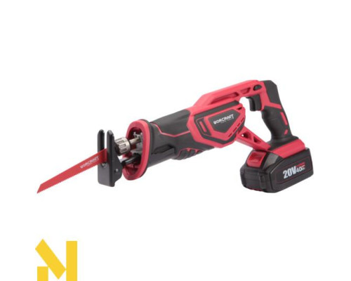 Пила шабельна акумуляторна Worcraft CSS-S20Li з АКБ (4А) і ЗП