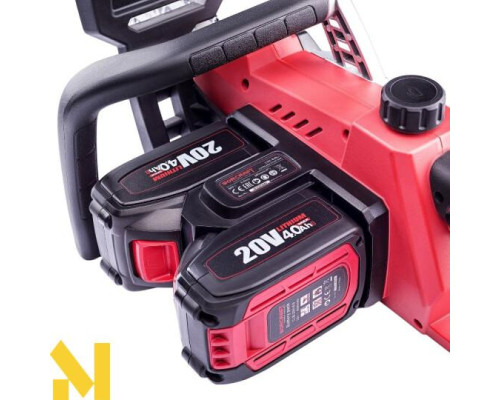 Пила ланцюгова акумуляторна Worcraft CGC-S40Li з АКБ (2 шт 4А) і ЗП