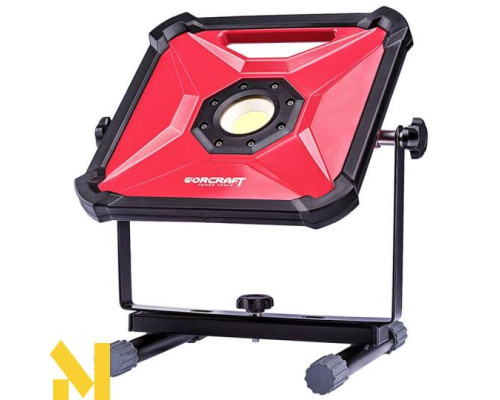 Портативна діодна лампа акумуляторна Worcraft CLED-S20Li-30W з АКБ (2А) і ЗП