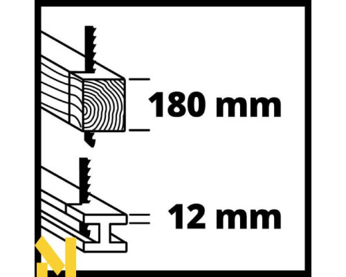 Пила шабельна акумуляторна Einhell TE-AP 18/26 Li - Solo (без АКБ та ЗП)