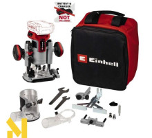 Фрезер звичайний та Фрезер окантовочний акумуляторний Einhell TP-RO 18 Set Li BL - Solo (без АКБ та ЗП)