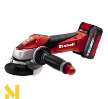 Болгарка (кутова шліфмашина) акумуляторна Einhell TE-AG 18 Li Kit