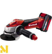 Болгарка (кутова шліфмашина) акумуляторна Einhell TE-AG 18 Li Kit