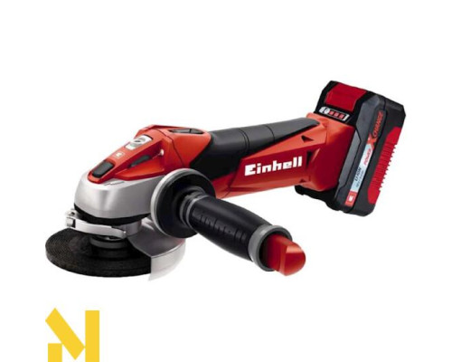 Болгарка (кутова шліфмашина) акумуляторна Einhell TE-AG 18 Li Kit