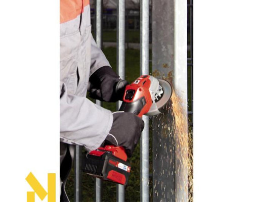 Болгарка (кутова шліфмашина) акумуляторна Einhell TE-AG 18 Li Kit