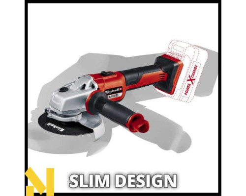 Болгарка (кутова шліфмашина) Einhell TE-AG 18/150 Li BL-Solo