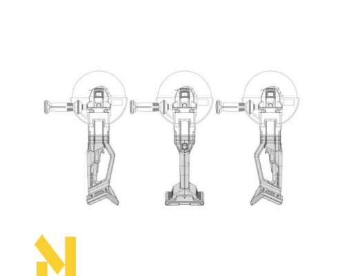 Болгарка (кутова шліфмашина) акумуляторна Einhell AXXIO 36/230 Q (без АКБ та ЗП)