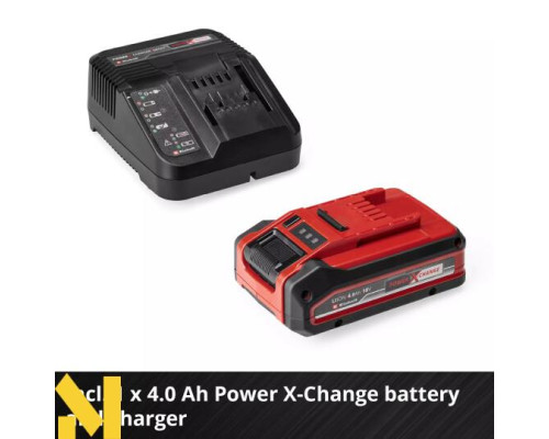 Болгарка (кутова шліфмашина) акумуляторна Einhell TE-AG 18/125-2 Li 1x4.0 Ah