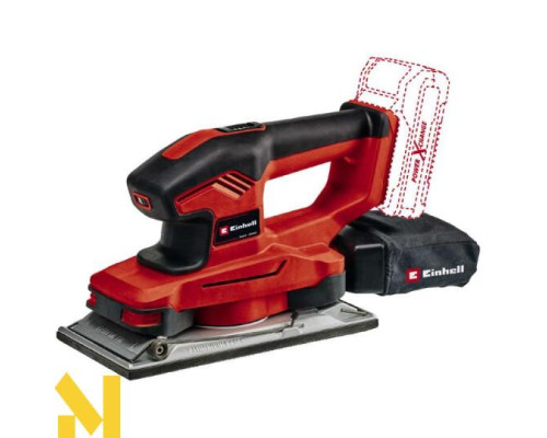 Шліфмашина вібраційна Einhell TE-OS 18/230 Li Solo (без АКБ та ЗП)