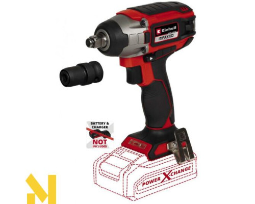 Гайковерт ударний акумуляторний Einhell IMPAXXO 18/230 - Solo (без АКБ та ЗП)