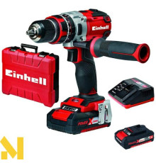 Акумуляторний ударний шуруповерт Einhell TE-CD 18 Li-i BL 2 x 2.0 Аг