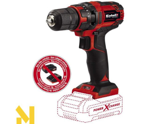 Акумуляторний дриль-шуруповерт Einhell TC-CD 18/35 Li-Solo (без АКБ і ЗП)