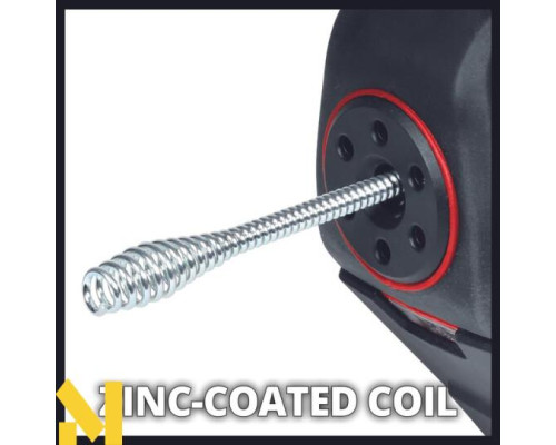 Пристрій для прочищення труб акумуляторний Einhell TE-DA 18/760 Li Solo (без АКБ та ЗП)