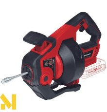 Пристрій для прочищення труб акумуляторний Einhell TE-DA 18/760 Li Solo (без АКБ та ЗП)