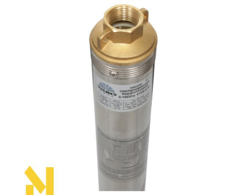 Насос заглибний свердловинний відцентровий Vitals aqua 3-10DCo 1728-0.6r