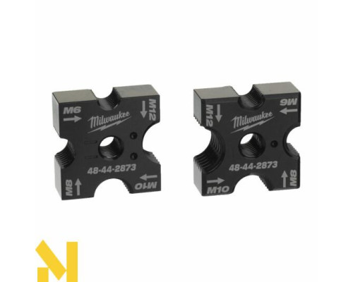 Матриці для шпилькоріза Milwaukee M18 BLTRC (для шпильок М6, М8, М10, М12)