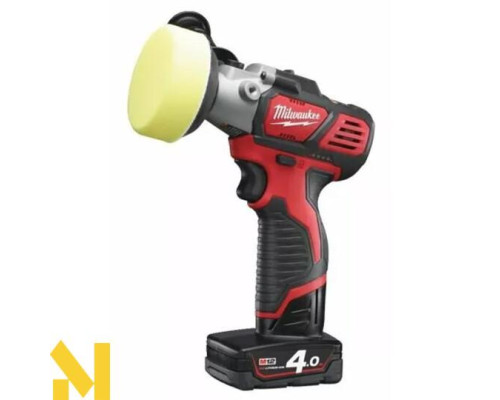 Машина полірувальна акумуляторна Milwaukee M12 BPS-0 + набір алмазних коронок (без АКБ та ЗП)