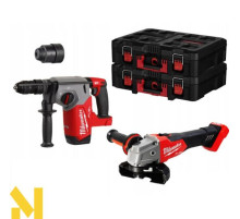 Набір інструментів акумуляторних Milwaukee M18 FPP2AY-0P PACKOUT (без АКБ та ЗП)